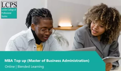 MBA Top up (Master of Business Administration)