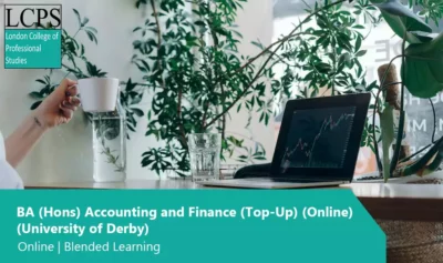 Online BA in Accounting and Finance Top-Up